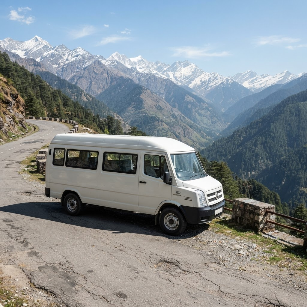 Force Tempo Traveller vehicle